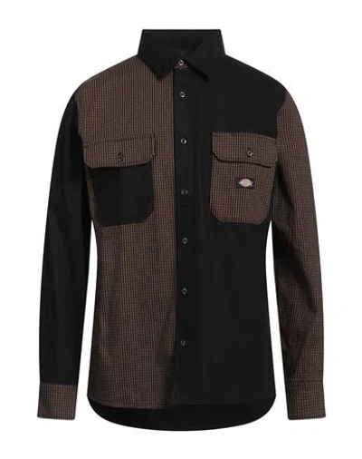 Dickies Man Shirt Black Size S Cotton