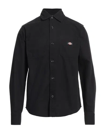 Dickies Man Shirt Black Size S Cotton
