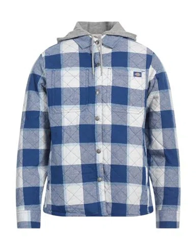 Dickies Man Shirt Blue Size M Cotton