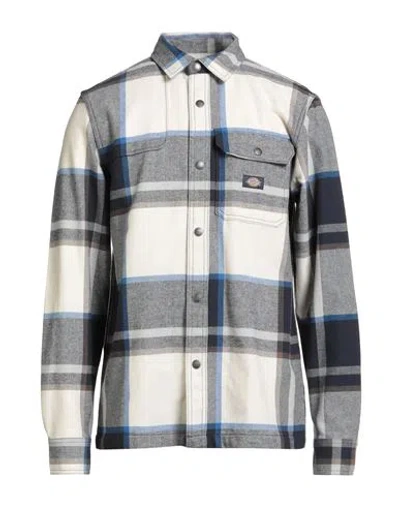 Dickies Man Shirt Ivory Size S Cotton In Neutral