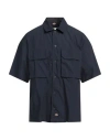 Dickies Man Shirt Navy Size L Cotton In Navy