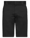 Dickies Man Shorts & Bermuda Shorts Black Size 29 Polyester, Cotton