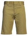 Dickies Man Shorts & Bermuda Shorts Green Size 33 Polyester, Cotton