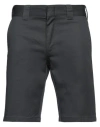 Dickies Man Shorts & Bermuda Shorts Lead Size 31 Polyester, Cotton In Grey
