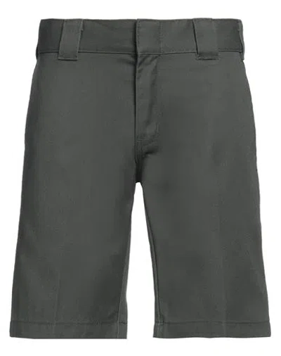 Dickies Man Shorts & Bermuda Shorts Military Green Size 28 Polyester, Cotton