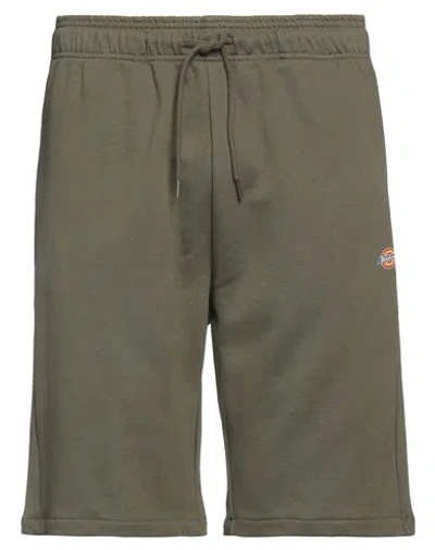 Dickies Man Shorts & Bermuda Shorts Military Green Size Xl Cotton