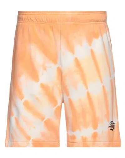 Dickies Man Shorts & Bermuda Shorts Orange Size Xs Cotton