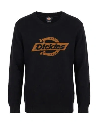 Dickies Man Sweater Black Size Xxl Polyester, Acrylic, Wool, Elastane