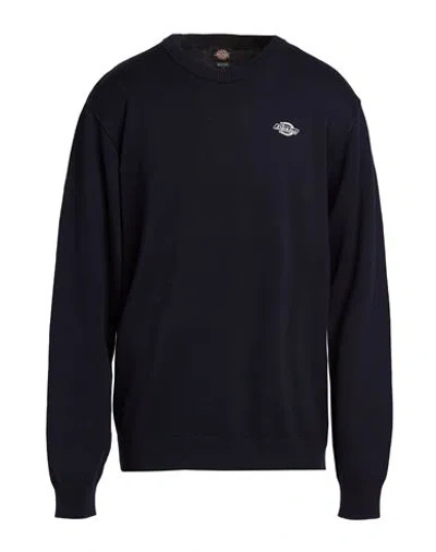 Dickies Man Sweater Midnight Blue Size L Cotton