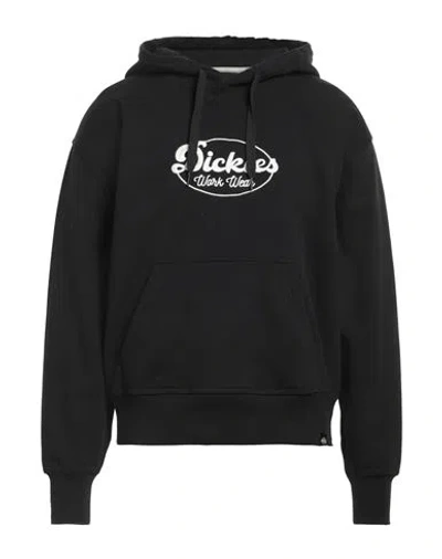 Dickies Man Sweatshirt Black Size M Cotton