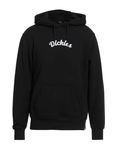 Dickies Man Sweatshirt Black Size Xs Cotton, Polyester