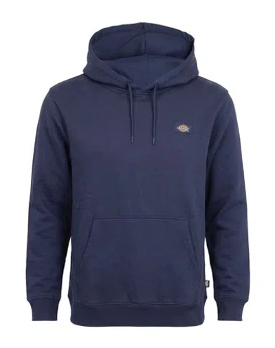 Dickies Man Sweatshirt Navy Size Xs Cotton, Polyester