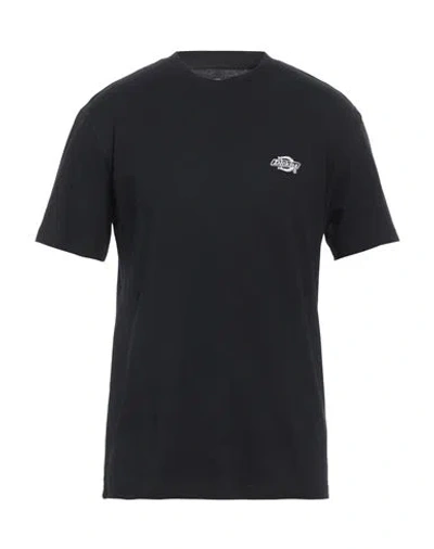 Dickies Man T-shirt Black Size L Cotton In Black