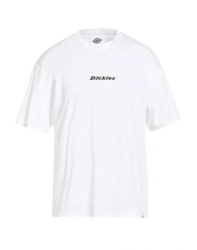 Dickies Man T-shirt White Size M Cotton
