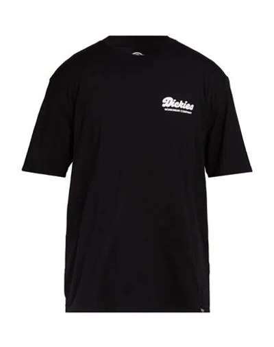 Dickies Man T-shirt Black Size M Cotton