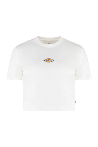 DICKIES DICKIES MAPLE VALLEY PRINTED STRETCH COTTON T-SHIRT