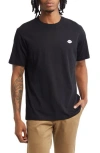 Dickies Black T-shirt With Contrasting Logo In Black