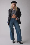 Dickies Mechanic Mid-rise Loose Fit Jean In Vintage Denim Medium, Women's At Urban Outfitters In Blue
