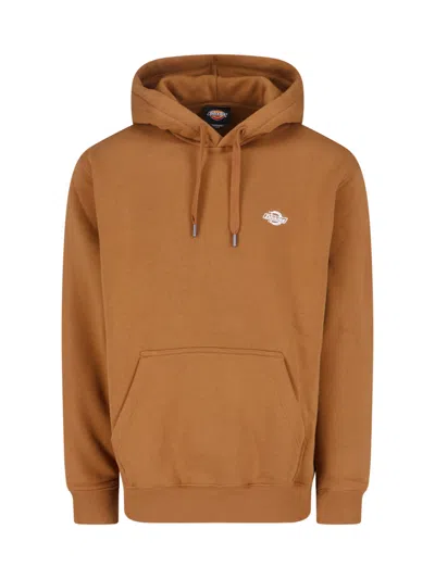 Dickies Men's Cotton-poly Fleece Sweater In Brown
