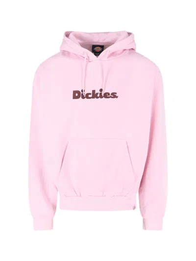 Dickies Men's Cotton-polyester Crewneck Sweater In Pink