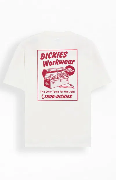 Dickies Men's Dry Ridge T-shirt In White