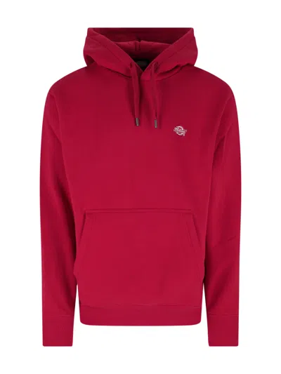 Dickies Men's Fleece Knit Sweatshirt Sweater In Red