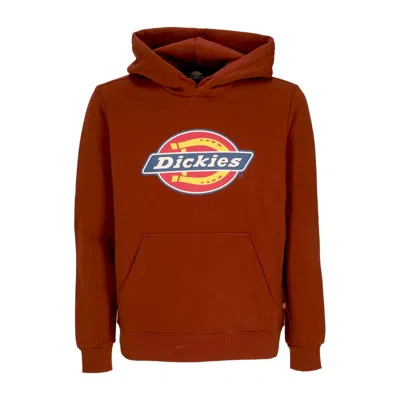Dickies Men's Icon Logo Hoodie Fired Brick