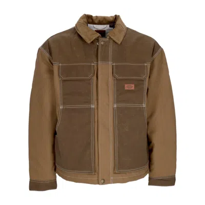 Dickies Men's Jacket Lucas Waxed Pocket Front Jacket Acorn