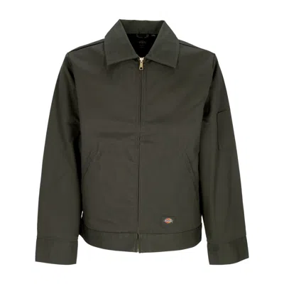 Dickies Men's Lined Eisenhower Jacket Rec Olive Green