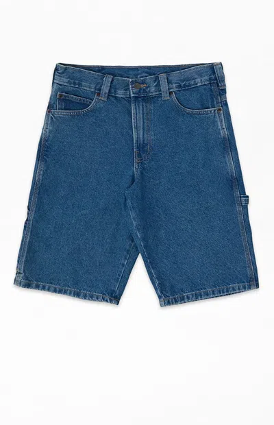 Dickies Men's Medium Blue Carpenter Jean Shorts