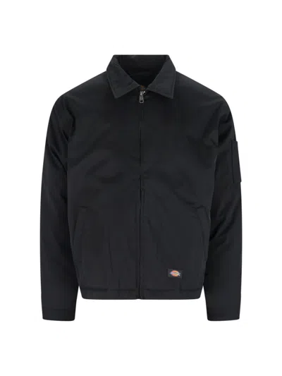 Dickies Men's Utility Jacket In 100% Polyester In Black