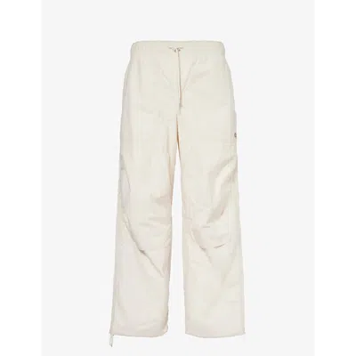 Dickies Mens Whitecap Grey Fishersville Brand-patch Wide-leg Relaxed-fit Cotton Trousers