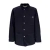 Dickies Men's Workwear Jacket Duck Canvas Chore Coat Stone Washed Black In Stone Washed Black