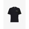 Dickies Mens Decartuville Graphic Logo-print Cotton T-shirt Black In Black