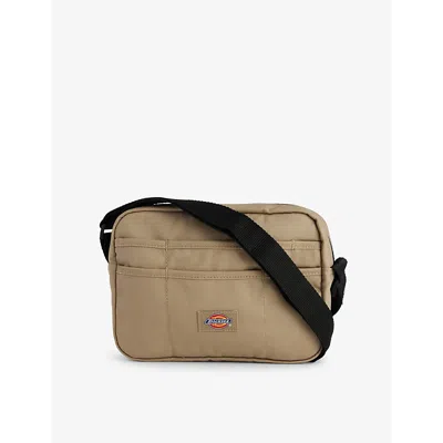 Dickies Mens Moreauville Woven-blend Cross-body Bag Khaki