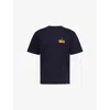 Dickies Mens Night Sky Apison Logo-print Cotton T-shirt Xl In Black