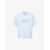 Dickies Mens Skyway Rope Crewneck Cotton-jersey T-shirt In Skyway