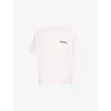Dickies Mens Winsome Orchid Slayden Short-sleeve Cotton T-shirt In White