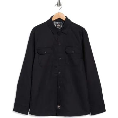 Dickies Mike Anderson Fleece Lined Jacket In Black