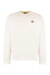 Dickies Millersburg Cotton Crew-neck Sweatshirt In Cream