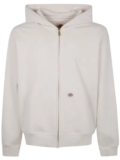 Dickies "mineral Fz Hoodie" Sweatshirt In Beige