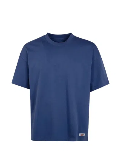 Dickies "mineral" Heavyweight Ss Tee In Blue