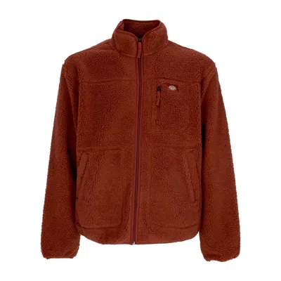 Dickies Mount Hope Fleece Fired Brick Men's Bear