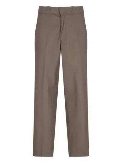 Dickies Multi-pocket Wide Pants In Brown