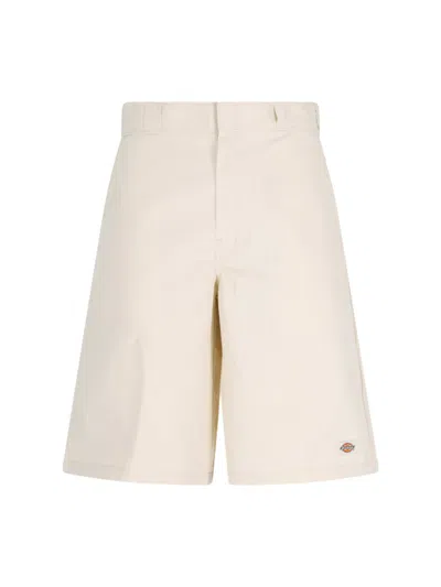 Dickies 'multipocket' Shorts In Cream
