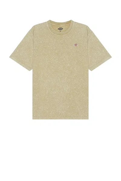 Dickies Newington Tee In Overdyed Acid Sandstone