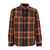 Dickies Nimmons Plaid Button-up Shirt In Java