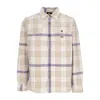 Dickies Nimmons Men's Long Sleeve Shirt L/s Shirt Light Beige In Light Beige
