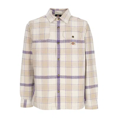 Dickies Nimmons Men's Long Sleeve Shirt L/s Shirt Light Beige