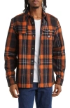 Dickies Nimmons Plaid Button-up Shirt In Nimmons Check Dark Base